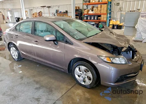 2014 Honda Civic Lx из США, поврежденный, VIN 2HGFB2F57EH504438